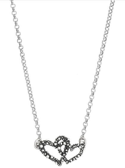 Collana Giovanni Raspini Donna Cuori in Argento 12610 - 12610